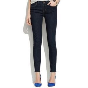 3 FOR $25 - MADEWELL 37s Jeans Skinny Low Rise Dark Blue Wash Size W26 L32